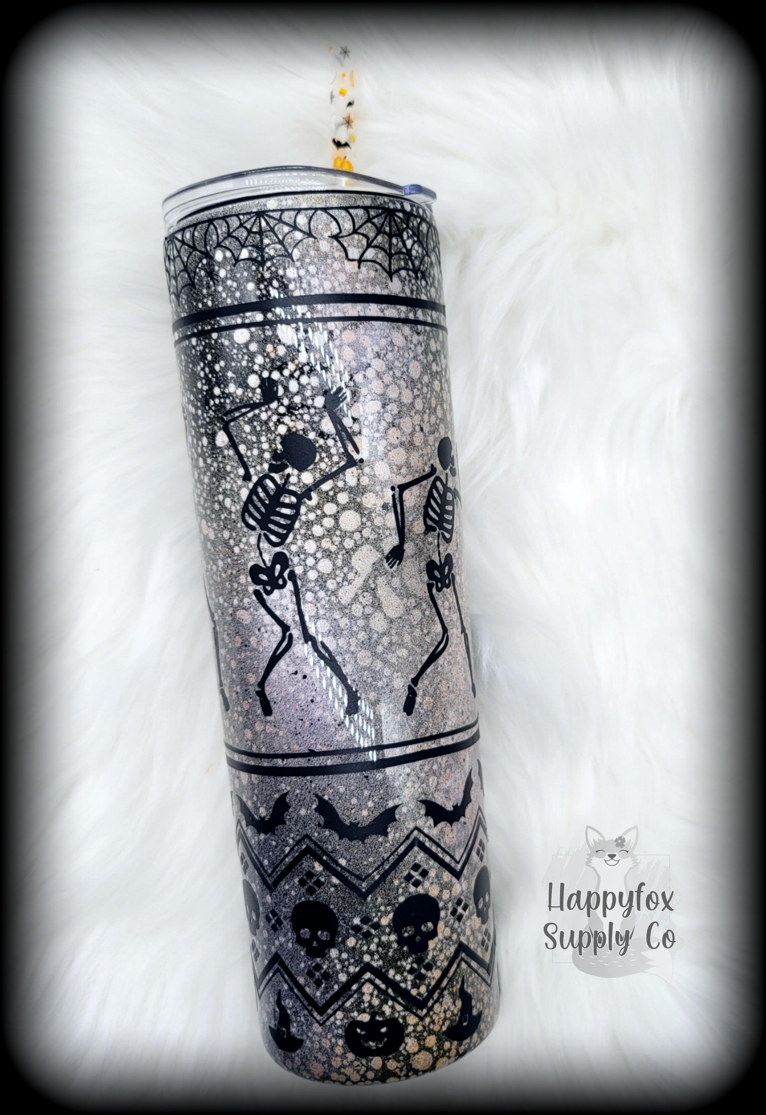 Halloween Sweater Full Wrap Cut Files SVG For Tumblers - Happyfox Supply Co