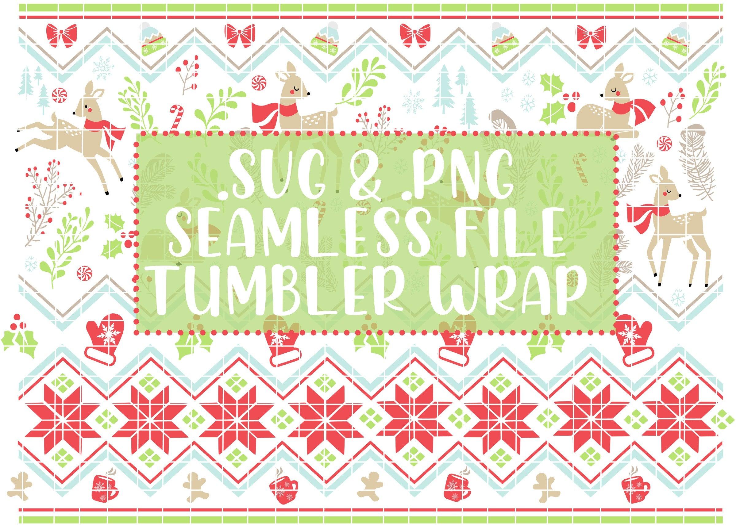 Fawn Fair Isle Sweater Pattern Digital Download .SVG & .PNG Format - Happyfox Supply Co