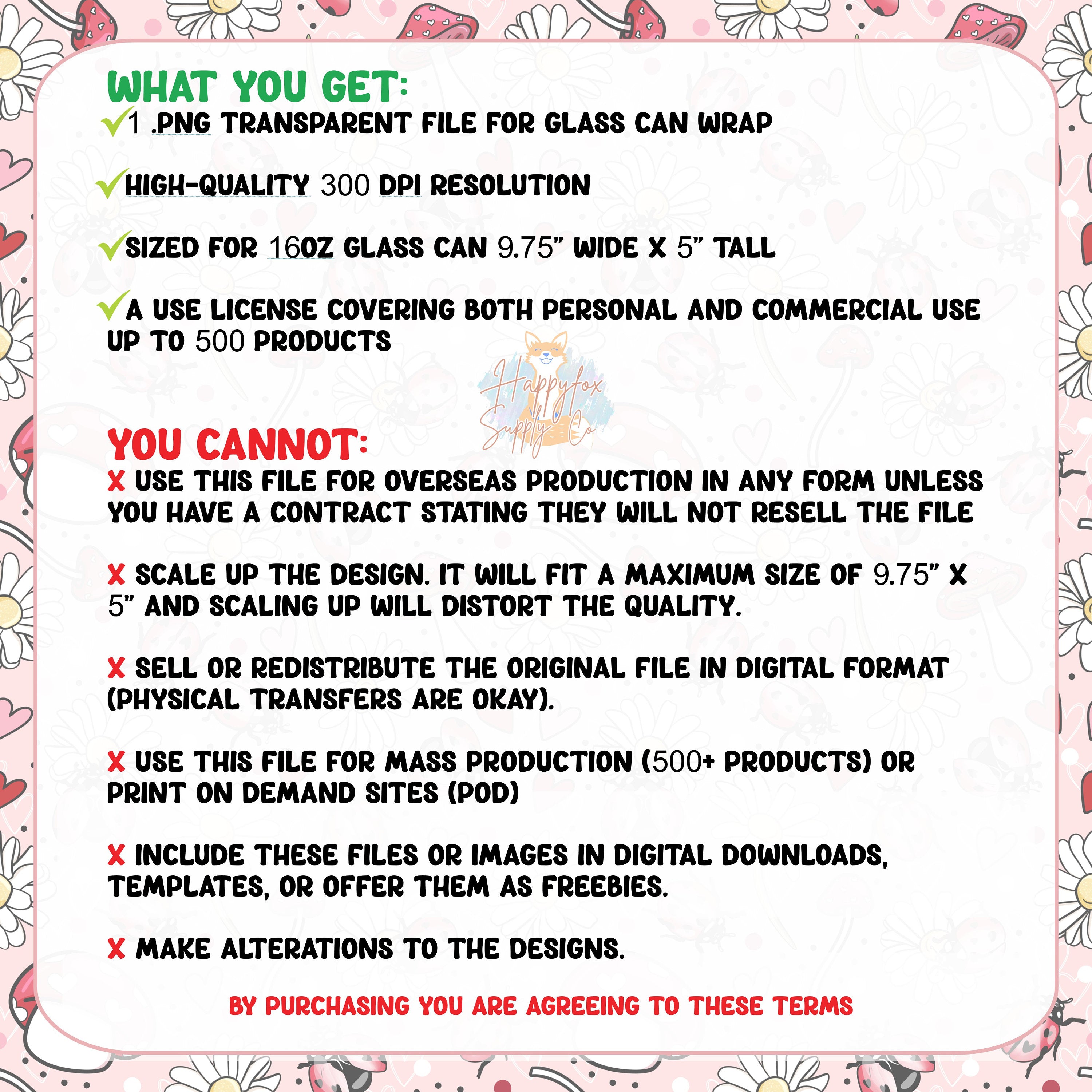 Digital Download 16oz Glass Can Wrap 300 DPI .PNG Valentine Cookies UVDTF Sublimation Printed Vinyl Transparent 16oz Wrap Heart Cookies