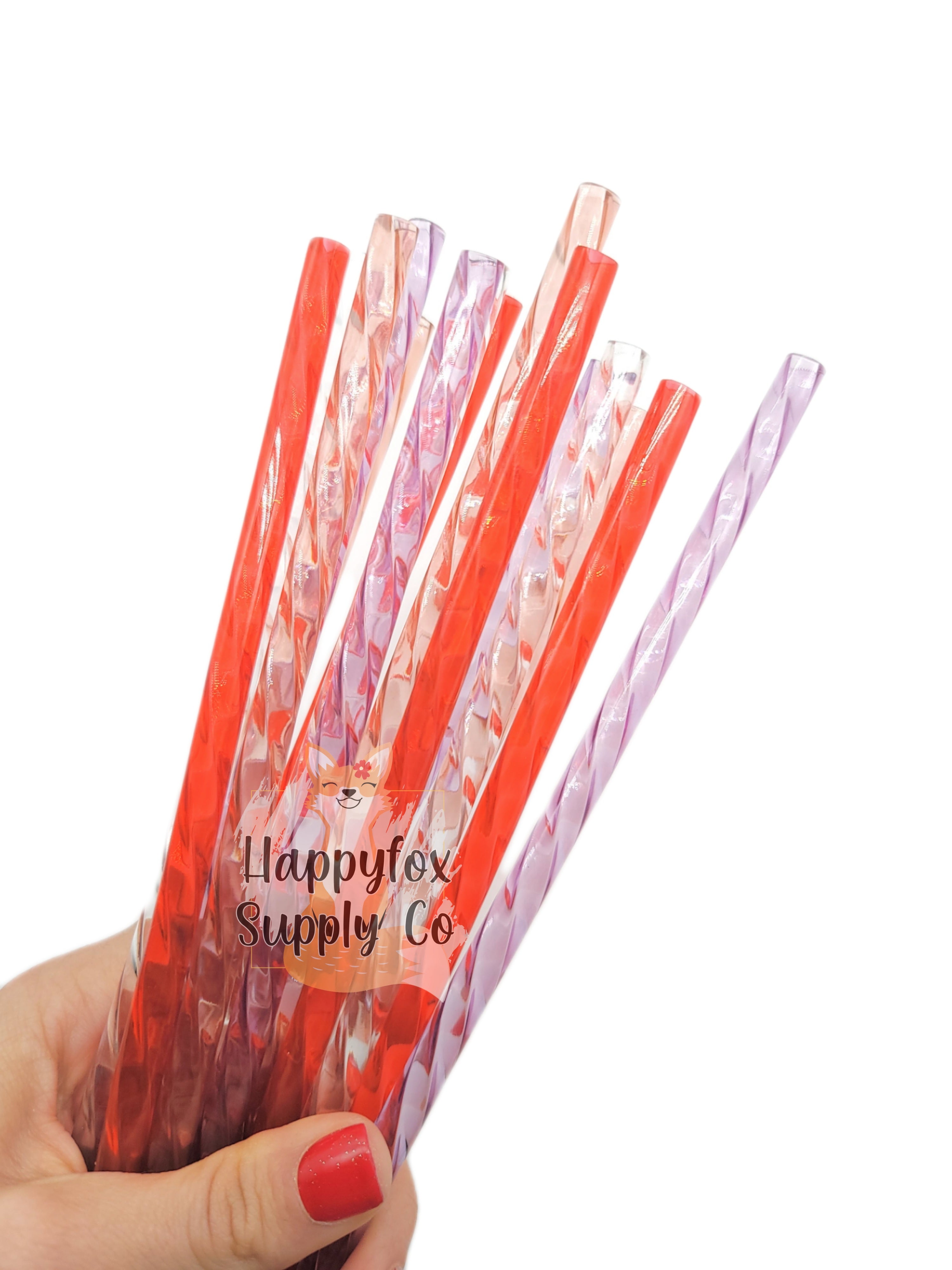 10 Peppermint Straws – Happyfox Supply Co