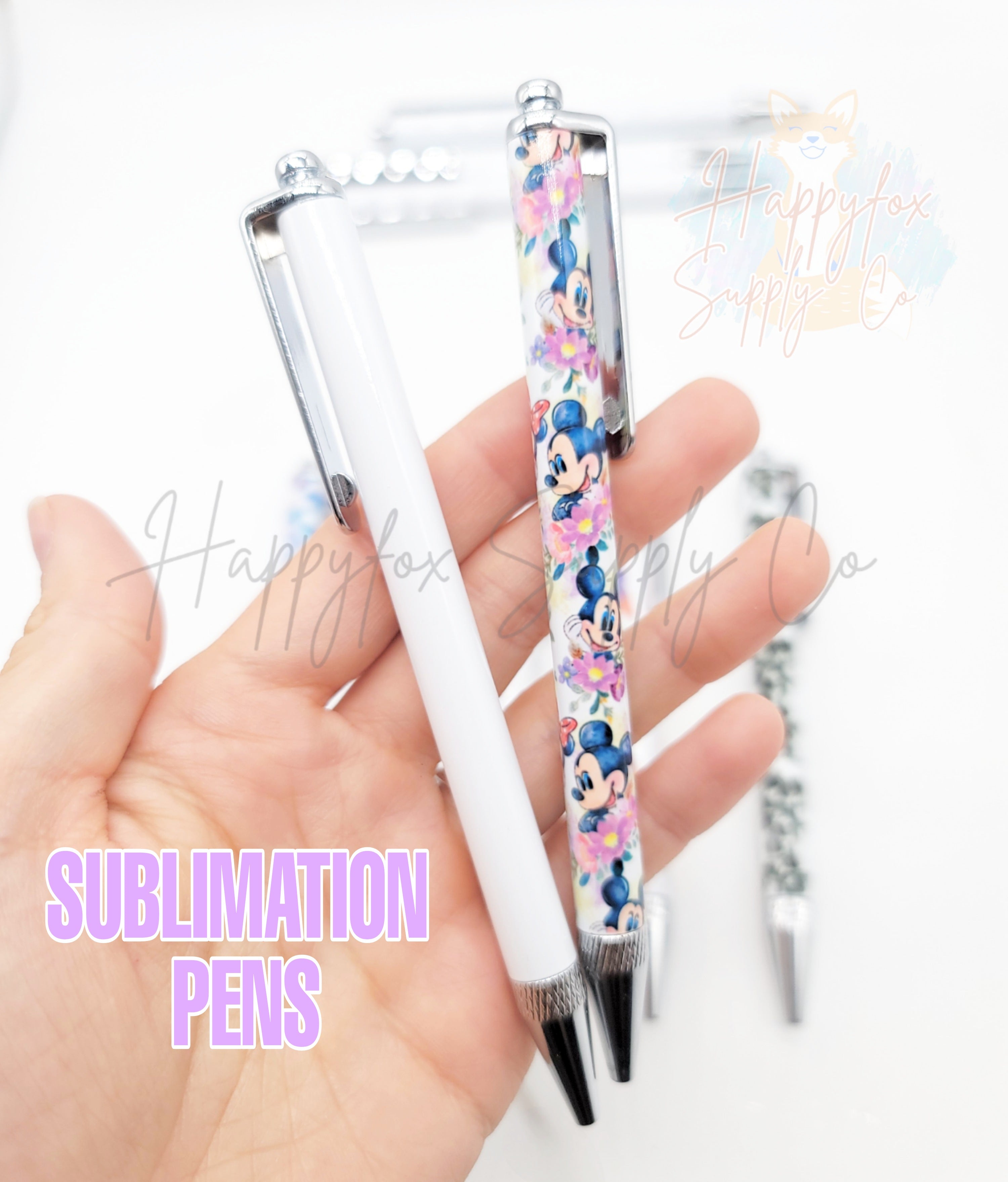 Silver Sublimation Pen