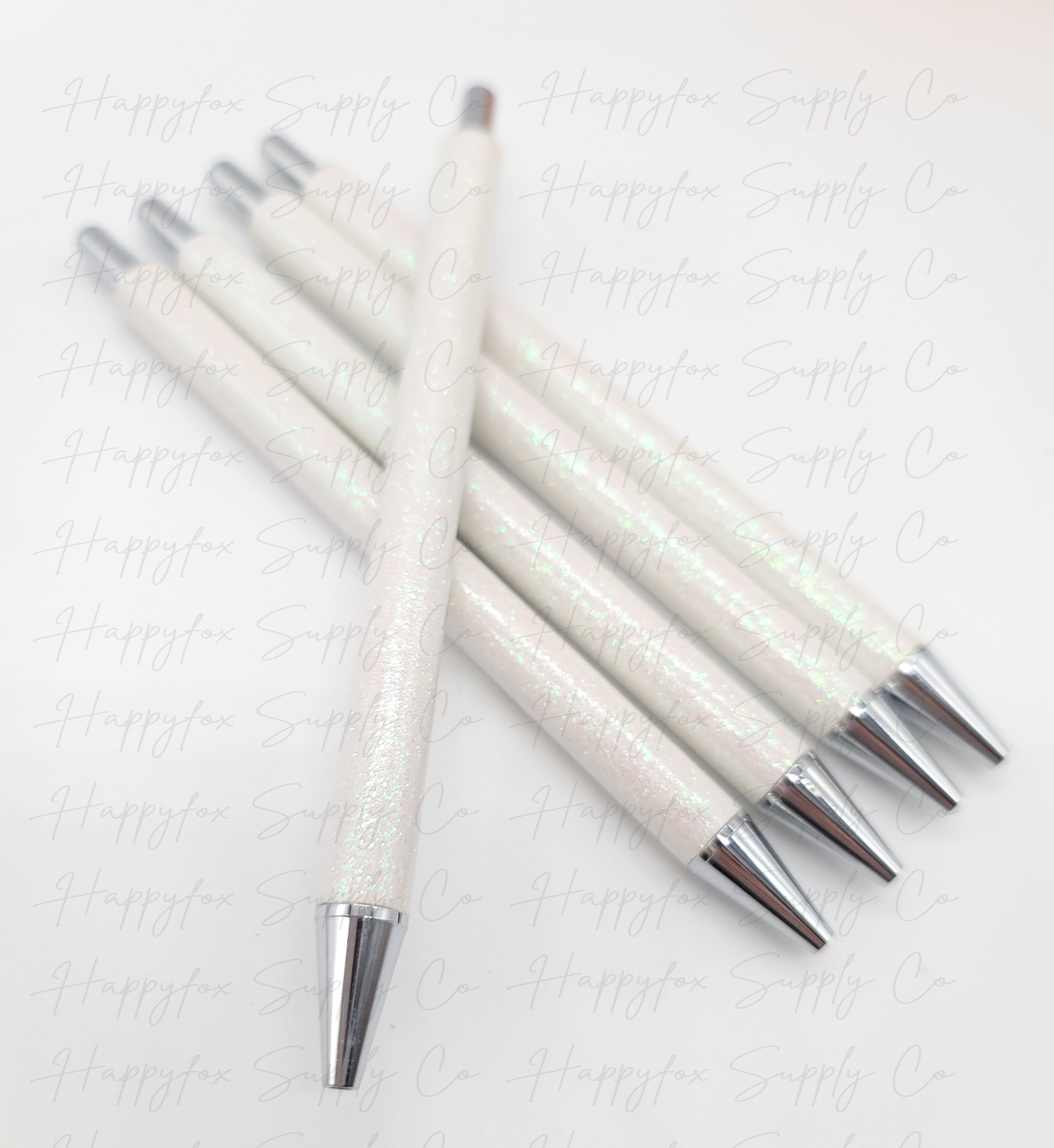 Refillable SUBLIMATION Pen | Silver Ball Point Pen Blanks | Black Ink |  High Quality Pens | Sublimation Pen Blanks | Executive Pens