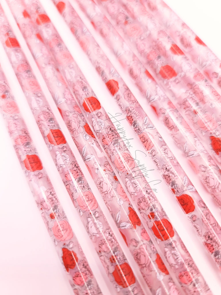 10PK 12 inch color changing plastic straws – Wild Rose Affordable