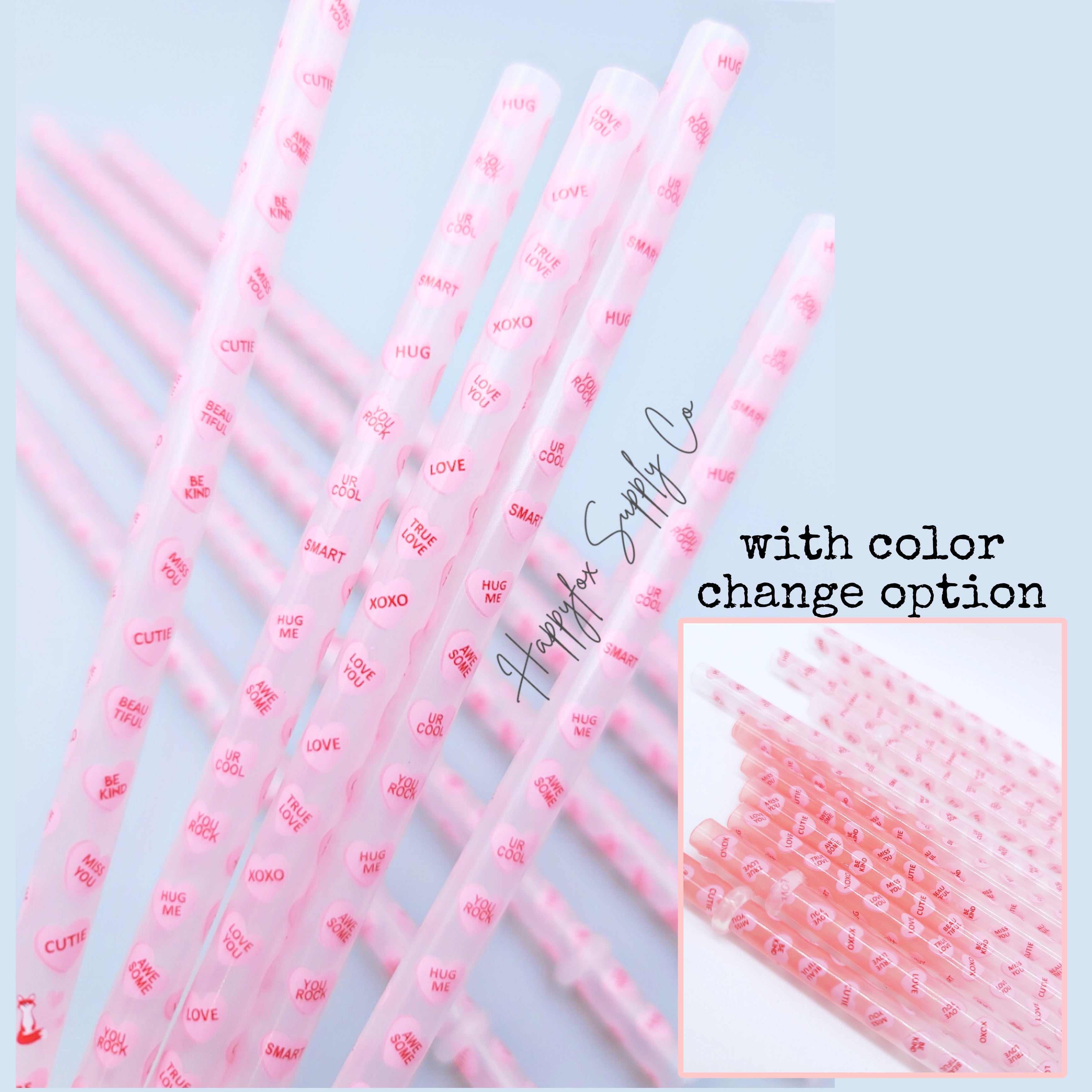 10 Candy Cane 2.0 Straws – Happyfox Supply Co