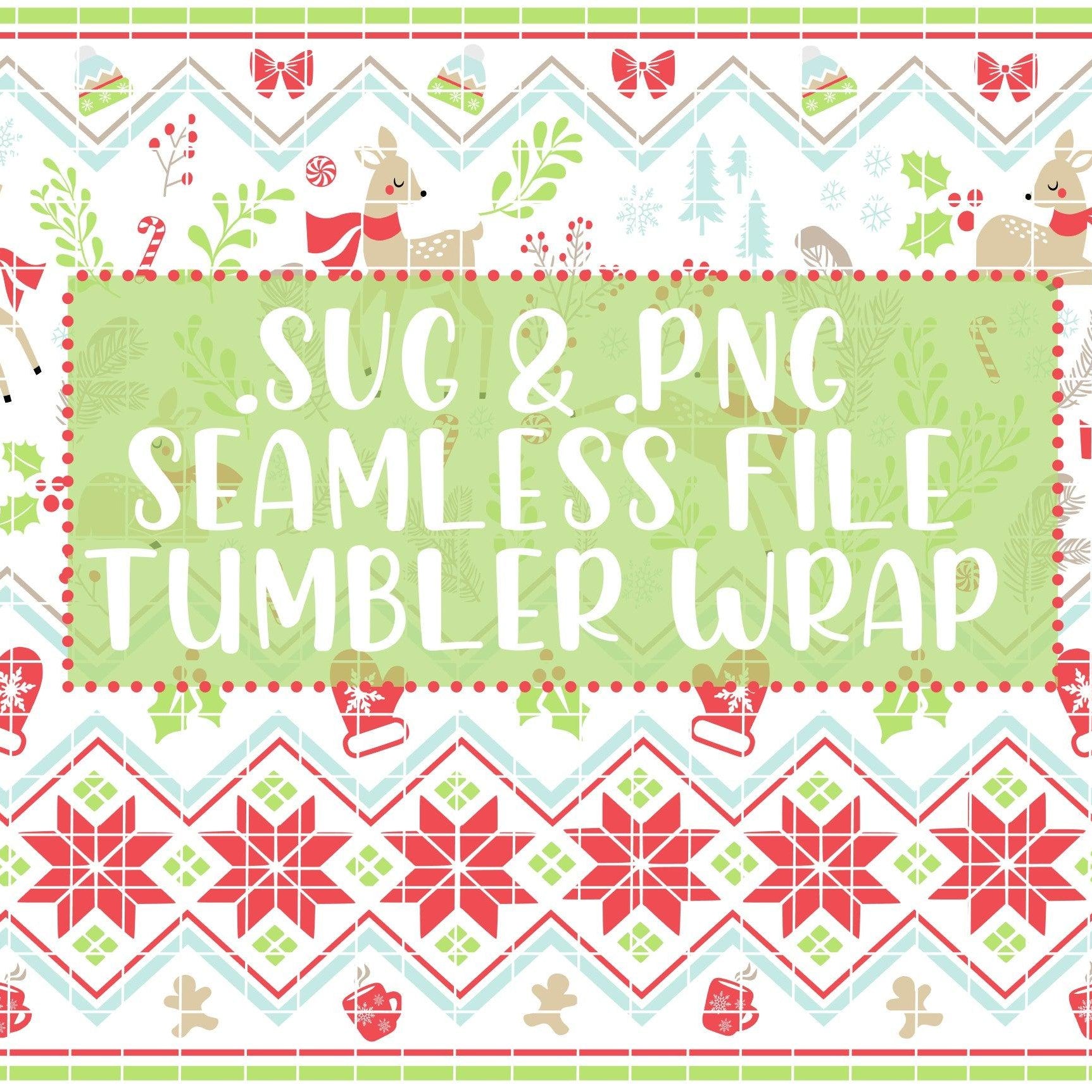 Fawn Fair Isle Sweater Pattern Digital Download .SVG & .PNG Format - Happyfox Supply Co