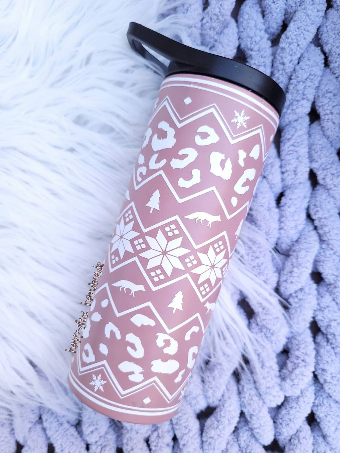 SVG/Waterslide/Sublimation Symmetric Nordic Snow Leopard Pattern Fair Isle Digital Download .png .svg .pdf .jpg