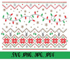 Big Bundle 7 Patterns Fair Isle Sweater Patterns Digital Download .png .svg .pdf .jpg
