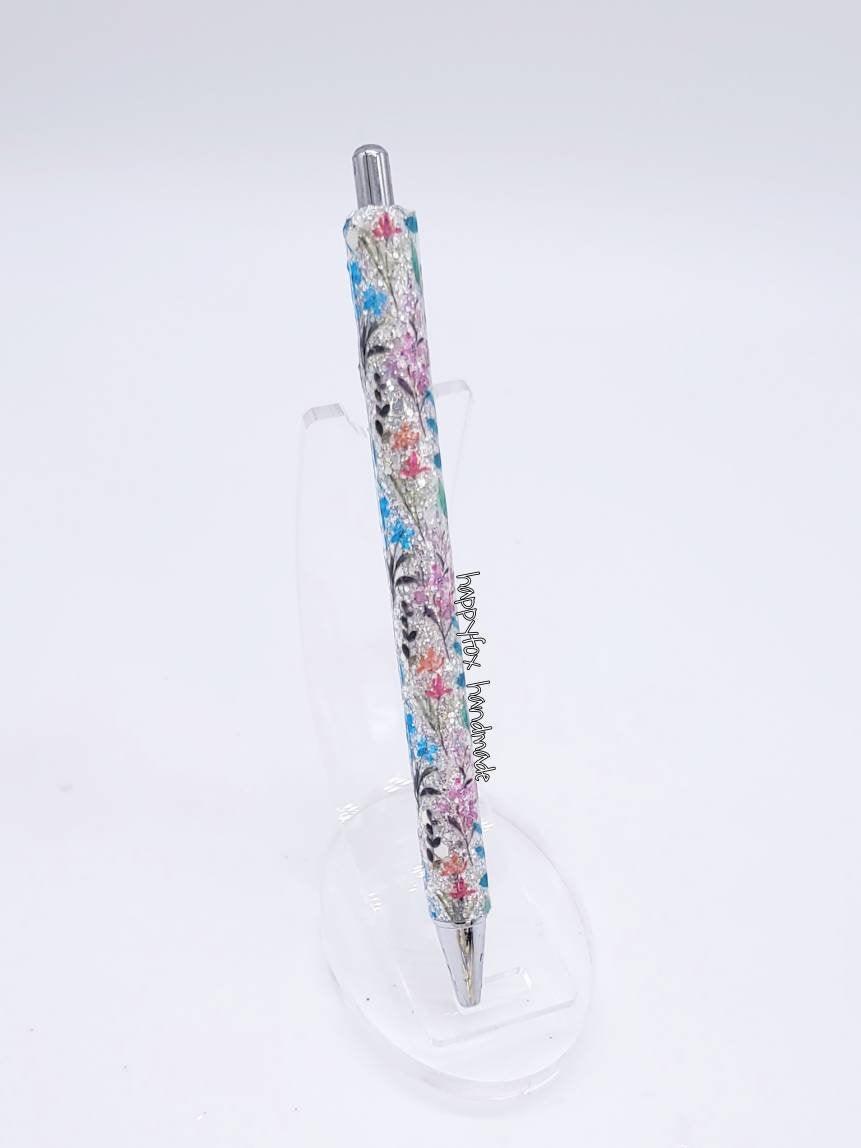 High Quality Seamless Glitter Pen Digital Template 10 Floral Spring Waterslide Wrap - Happyfox Supply Co